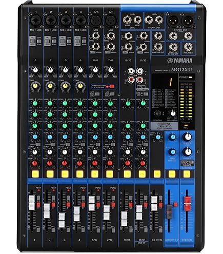 Yamaha MG124C Stereo Mixer : Amazon.in: Musical Instruments